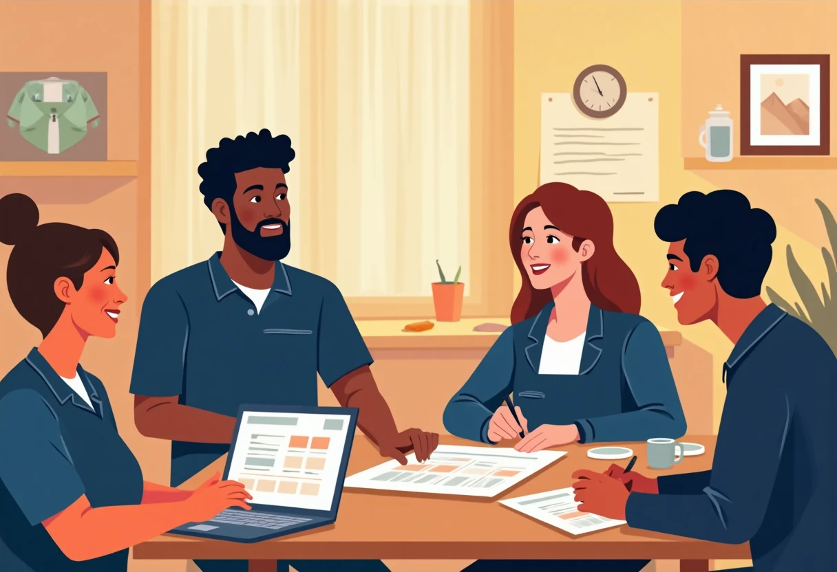 Night shift team collaboration