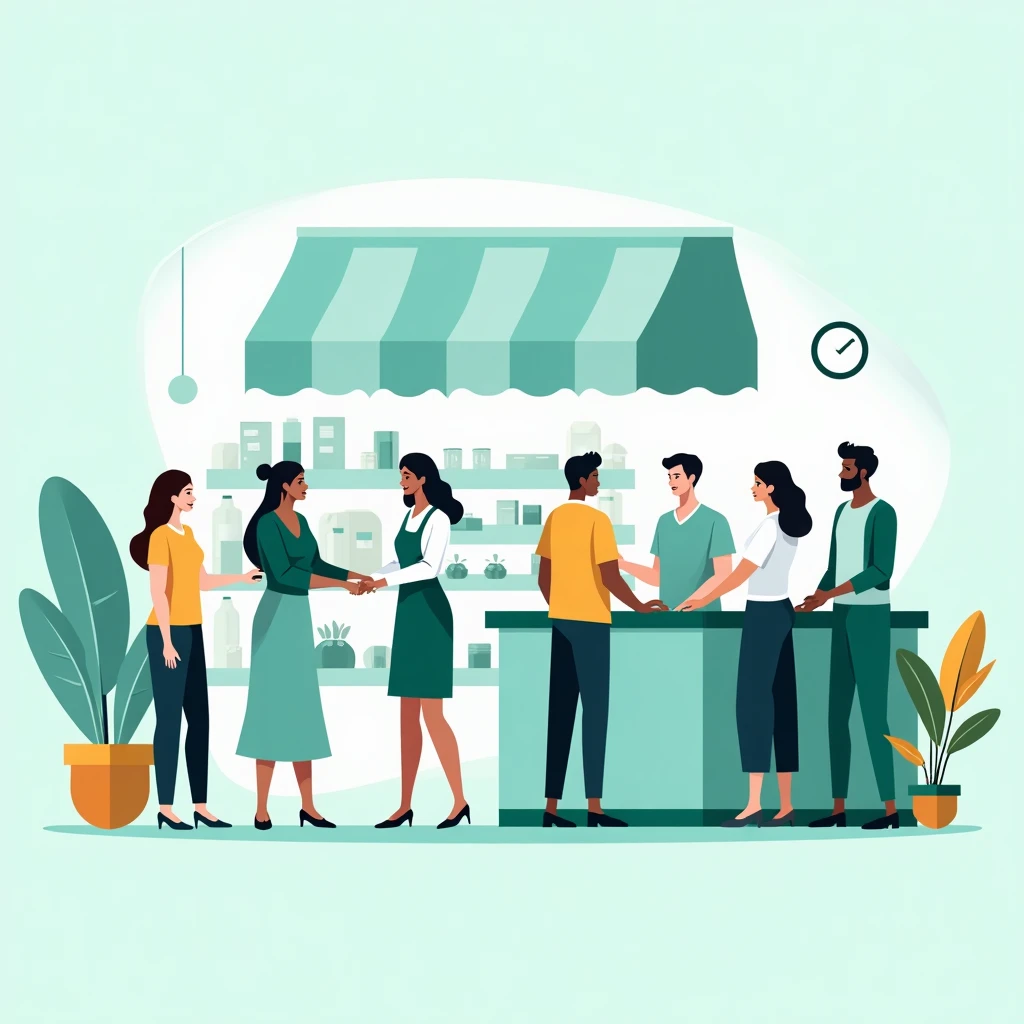 Retail store environment