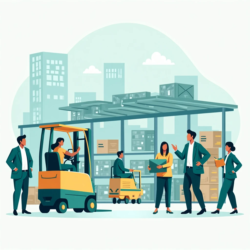 Modern warehouse environment