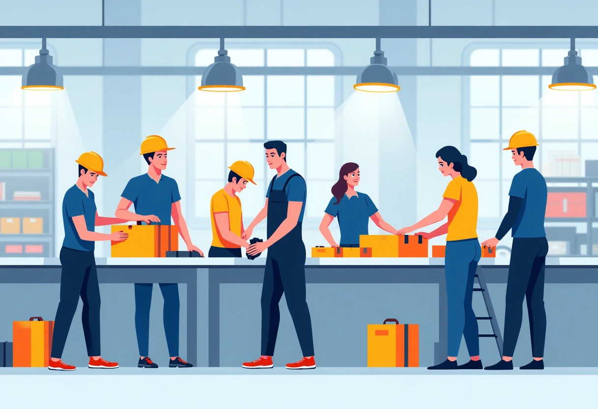 Entry-level manufacturing work