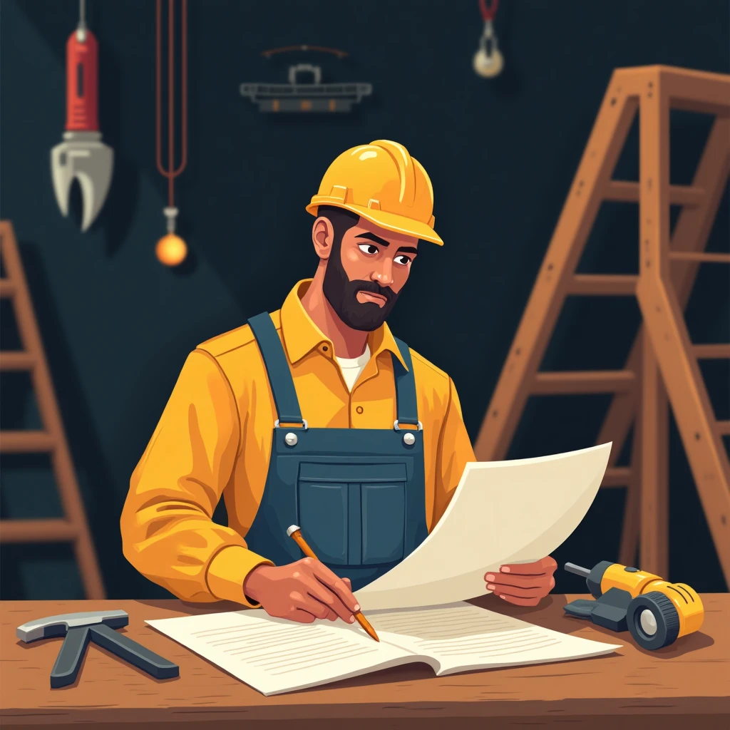 Revisando contrato de construcción